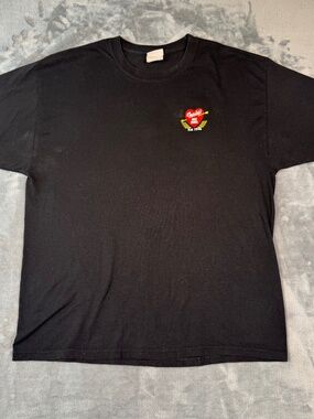 Cupid’s Hot Dogs T-Shirt XL Black 65th Anniversary Retro